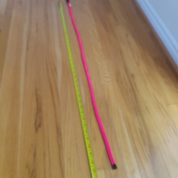 💙 3/$25 GAP pink string belt with leather trim - Picture 5 of 5